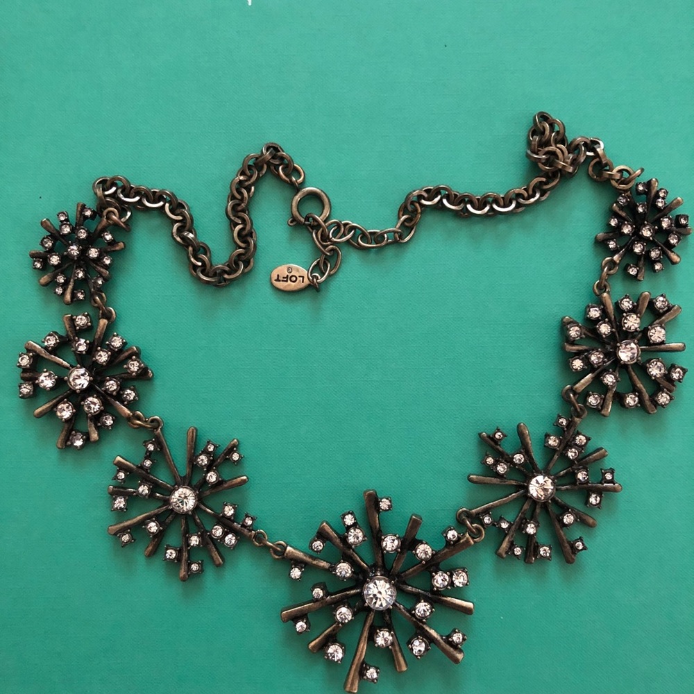 Snowflake Statement Necklace - image 3